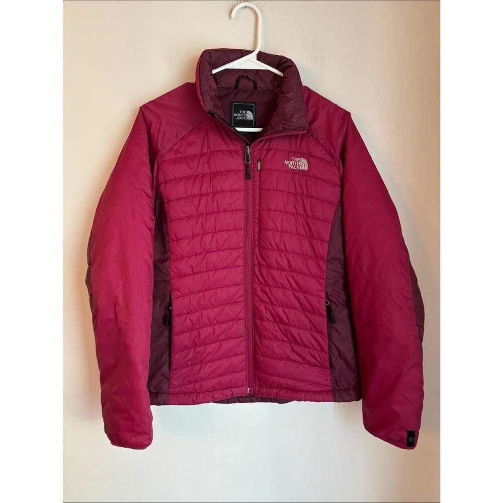 The North Face Women Quilted Puffer Jacket primaloft winter coat packable MED